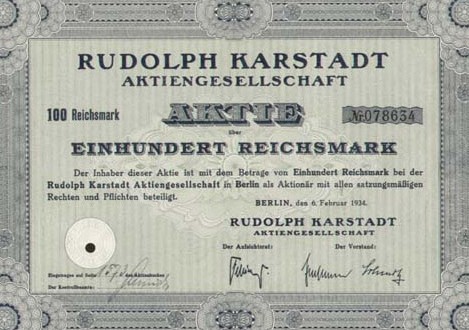 Karstadt Aktie_1